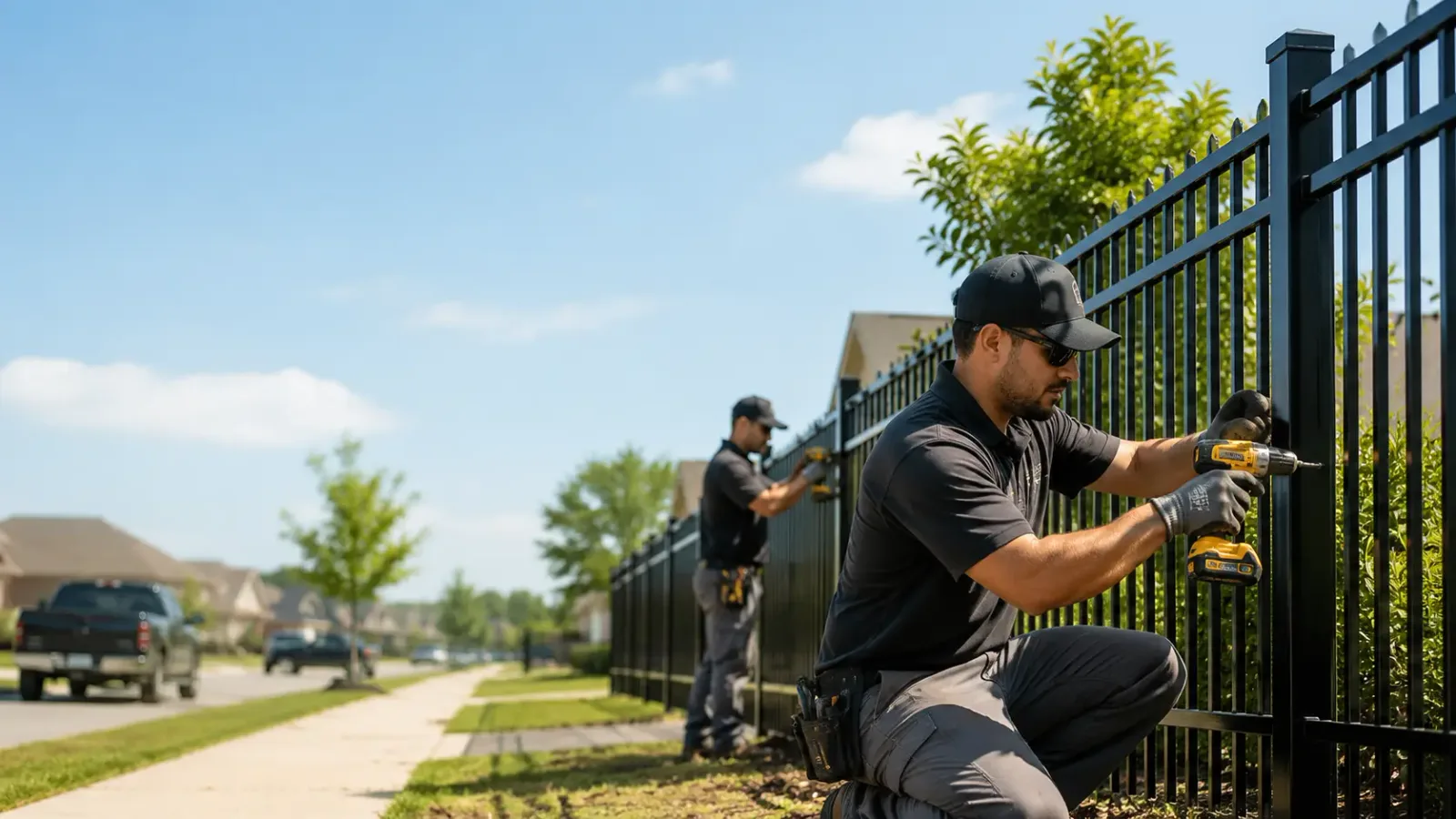 Metal Fence Installation in Albert, OK